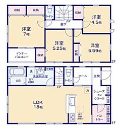 新築戸建　西区上代3丁目　1号棟