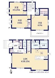 新築戸建　西区上代3丁目　A号棟