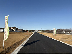 笠間市旭町　分譲地