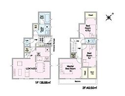 宮代町百間1丁目第8II期　新築戸建5号棟