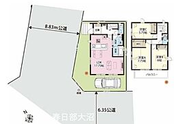 春日部市増富6期　新築戸建