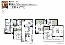さいたま市岩槻区上野1丁目3期　新築戸建1号棟