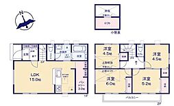 新築戸建　春日部市中央　全2棟　1号棟