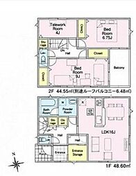 幸手市上高野　新築戸建1号棟