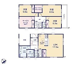 春日部市一ノ割第8　新築戸建2号棟