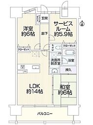 アルファステイツ福山駅前II 302号室