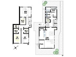 CASA高槻市日吉台一番町デザイナーズ家具・照明付き