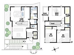 CASA高槻市宮が谷町デザイナーズ家具・照明付き