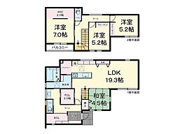 新築戸建　黒川郡大和町しあわせの杜　4号棟