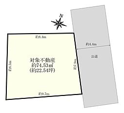 練馬区上石神井３丁目土地