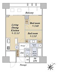 プレミスト東銀座築地ＥｄｇｅＣｏｕｒｔ