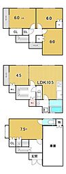 吉祥院流作町　中古戸建