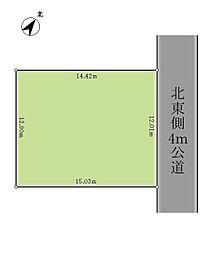 売地　埼玉県上尾市大字原市