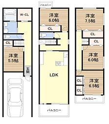 平野区平野東1丁目　中古戸建