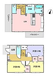 中古戸建 倉敷市 真備町箭田（吉備真備駅） 2階建 3ＬＤＫ