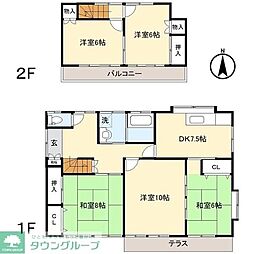 渡邉様鳥山上町一戸建貸家