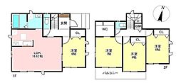 新築戸建　蟹江町源氏3丁目　全2棟　B号棟