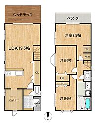 箕面市半町４丁目中古戸建 フルリフォーム物件