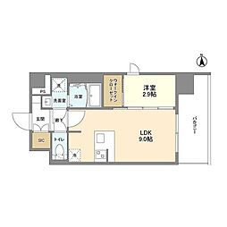 シャテーニュ上本町 0201