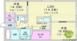 札幌市豊平区平岸二条1丁目