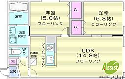 札幌市北区新川二条2丁目