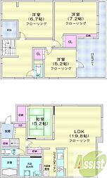札幌市中央区宮の森四条4丁目の一戸建て