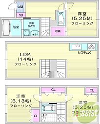 札幌市東区北四十一条東14丁目の一戸建て