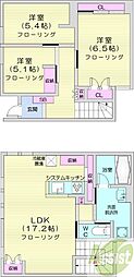札幌市豊平区平岸一条6丁目の一戸建て