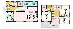 南アルプス市 吉田 2階建 4ＳＬＤＫ