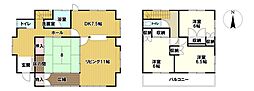 南アルプス市 飯野（竜王駅） 2階建 4ＬＤＫ