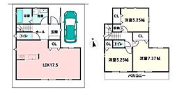 新築戸建　八幡市川口東扇