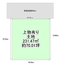 売土地　八幡市立西山丸尾