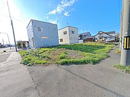 江別市大麻新町　三方角地