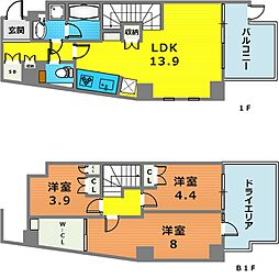 レジデンス桜新町ガーデン 107