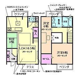 箕面市半町2丁目の一戸建て