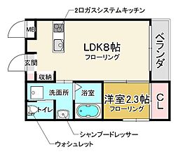 ワコーレヴィータ池田市井口堂1丁目 201