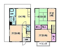川西市鼓が滝1丁目の一戸建て