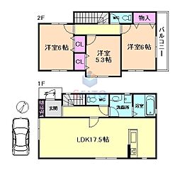 豊中市上野東2丁目の一戸建て
