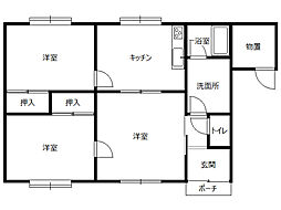 田村住宅C 1号室