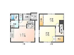 金沢3丁目貸家 1号室