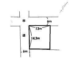 青森市矢作3丁目の土地