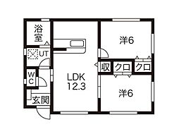 ルユーナ西舘 I号室