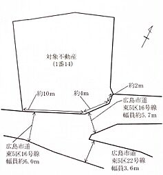 広島市東区光が丘の土地