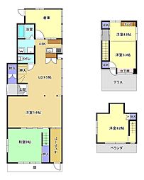 広島市佐伯区五日市中央１丁目の一戸建て