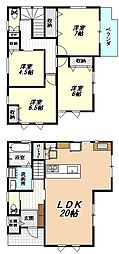 広島市安佐南区相田２丁目の一戸建て