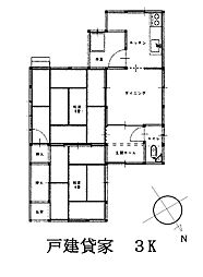 広島市安佐北区落合１丁目の一戸建て