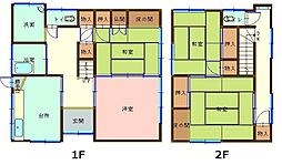 呉市吾妻１丁目の一戸建て