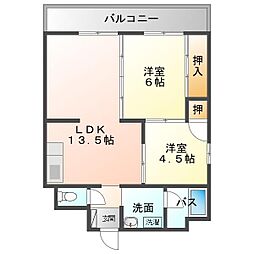 ハイツ広白石 403