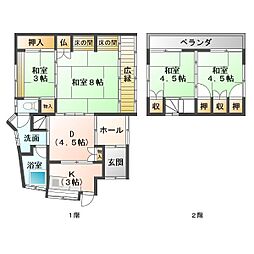 呉市西三津田町の一戸建て