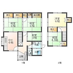 呉市西鹿田1丁目の一戸建て